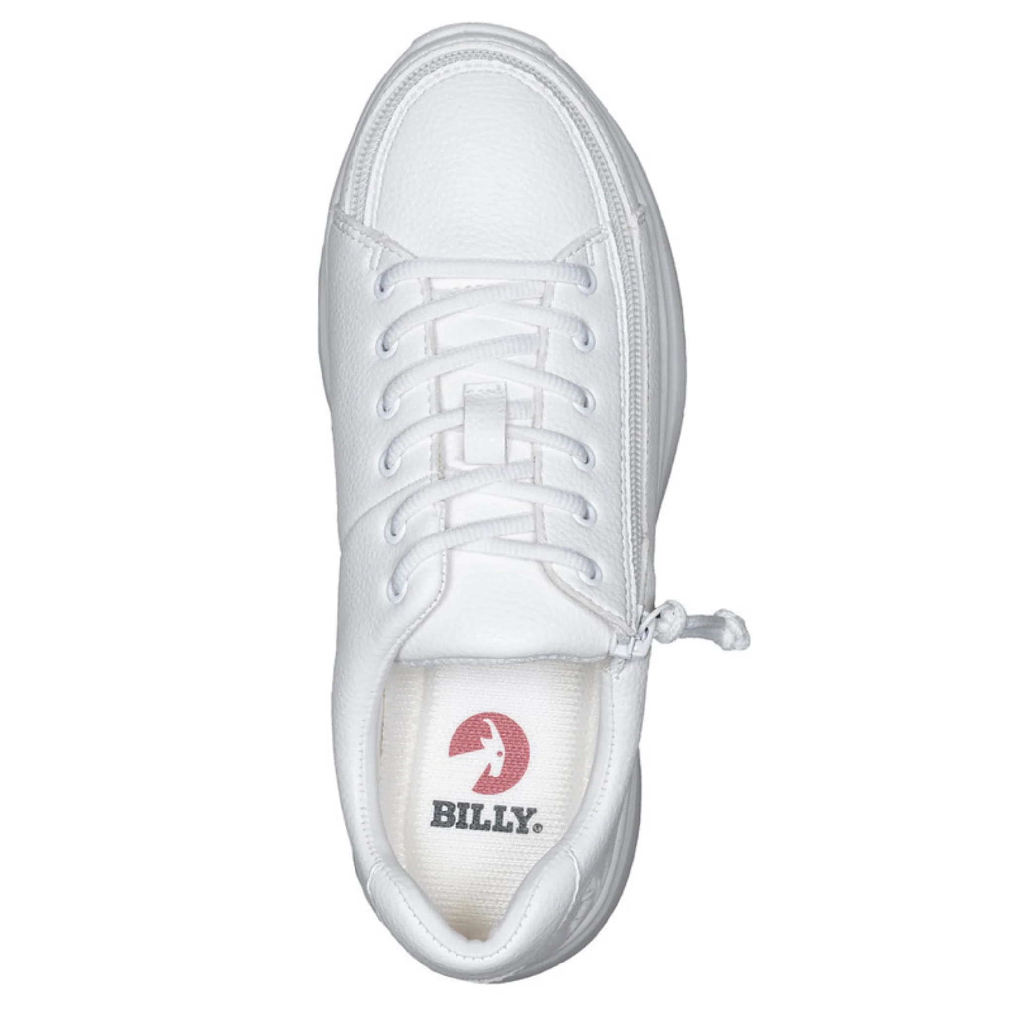 Billy Footwear (Womens) - Low Top White Work Comfort Shoes - Image 4